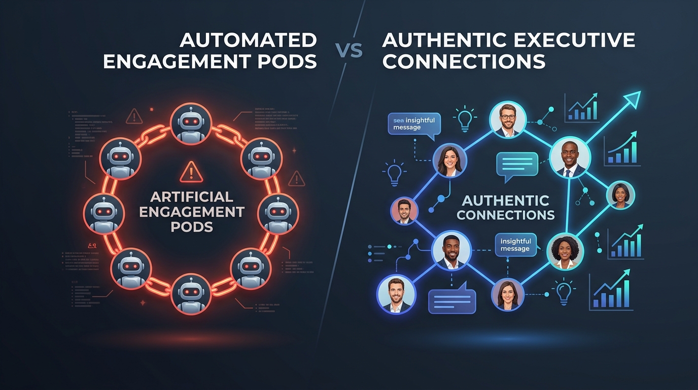 LinkedIn Engagement Pods in 2026: Why Automated Pods Fail Business Owners (And What Actually Works)