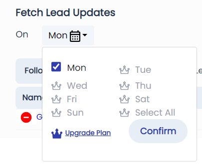 fetch lead updates