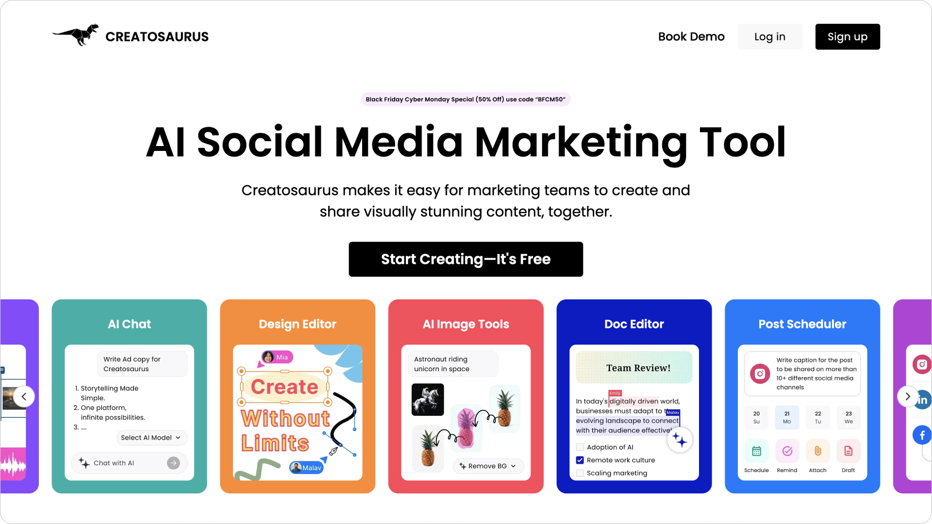 creatosaurus bfcm feature image