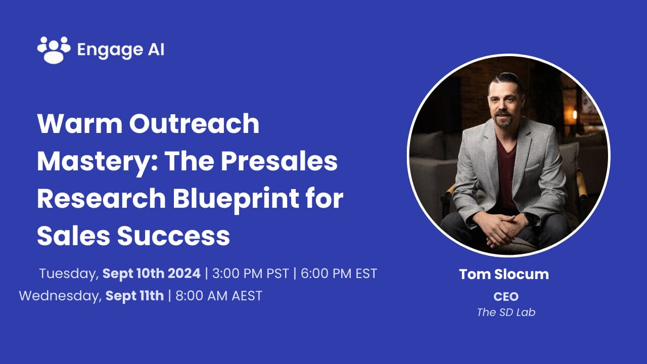 Warm Outreach Mastery: The Presales Research Blueprint for Sales Success